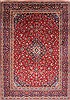 Kashan Red Hand Knotted 910 X 139 Area Rug 254-29301 Thumb 0