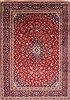 Kashan Red Hand Knotted 910 X 139  Area Rug 254-29301 Thumb 0