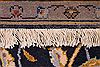 Kashan Beige Hand Knotted 102 X 135 Area Rug 254-29302 Thumb 2