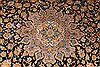 Kashan Beige Hand Knotted 102 X 135 Area Rug 254-29302 Thumb 7