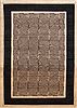 Modern Black Hand Knotted 911 X 1310 Area Rug 254-29304 Thumb 0