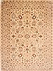 Tabriz Beige Hand Knotted 101 X 1310  Area Rug 254-29305 Thumb 0