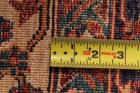 Khorasan Red Hand Knotted 99 X 129  Area Rug 254-29306 Image 2