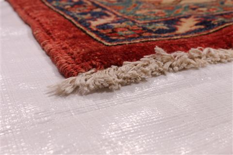 Khorasan Red Hand Knotted 99 X 129  Area Rug 254-29306 Image 5