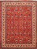 Khorasan Red Hand Knotted 99 X 129  Area Rug 254-29306 Thumb 0