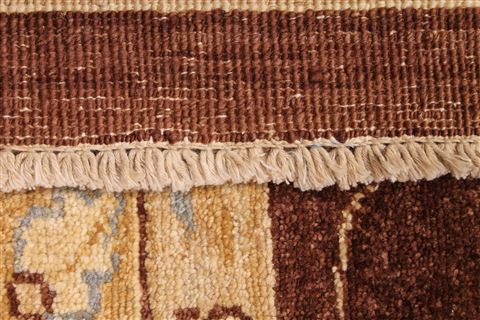 Pishavar Beige Hand Knotted 100 X 140 Area Rug 254-29307 Image 2