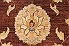 Pishavar Beige Hand Knotted 100 X 140 Area Rug 254-29307 Thumb 1