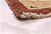 Pishavar Beige Hand Knotted 100 X 140  Area Rug 254-29307 Thumb 5