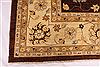 Pishavar Beige Hand Knotted 100 X 140 Area Rug 254-29307 Thumb 6