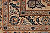 Kashan Blue Hand Knotted 100 X 133 Area Rug 254-29310 Thumb 1
