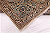 Kashan Blue Hand Knotted 100 X 133 Area Rug 254-29310 Thumb 4