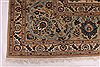 Kashan Blue Hand Knotted 100 X 133  Area Rug 254-29310 Thumb 6