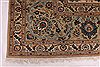 Kashan Blue Hand Knotted 100 X 133 Area Rug 254-29310 Thumb 6