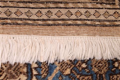 Kashan Beige Hand Knotted 91 X 1210 Area Rug 254-29312 Image 10