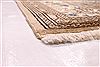 Kashan Beige Hand Knotted 91 X 1210 Area Rug 254-29312 Thumb 5