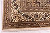 Kashan Beige Hand Knotted 91 X 1210  Area Rug 254-29312 Thumb 6