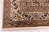 Kashan Beige Hand Knotted 91 X 1210 Area Rug 254-29312 Thumb 6