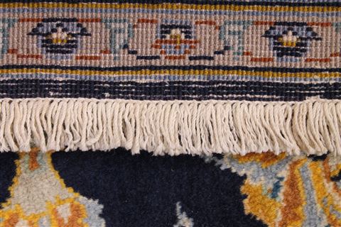 Kashan Beige Hand Knotted 97 X 130  Area Rug 254-29313 Image 6