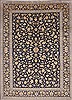 Kashan Beige Hand Knotted 97 X 130  Area Rug 254-29313 Thumb 0