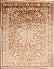 Tabriz Brown Hand Knotted 911 X 1210  Area Rug 254-29314 Thumb 0