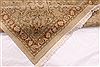 Tabriz Beige Hand Knotted 96 X 129  Area Rug 254-29316 Thumb 4