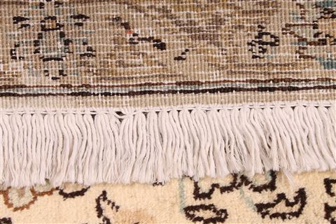Tabriz Green Hand Knotted 910 X 1210 Area Rug 254-29317 Image 2