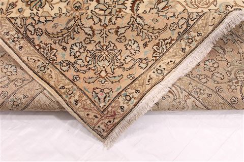 Tabriz Green Hand Knotted 910 X 1210 Area Rug 254-29317 Image 4