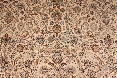 Tabriz Green Hand Knotted 910 X 1210 Area Rug 254-29317 Image 7