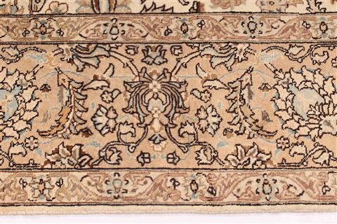 Tabriz Green Hand Knotted 910 X 1210 Area Rug 254-29317 Image 8