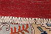 Kashan Red Hand Knotted 100 X 143 Area Rug 254-29318 Thumb 2