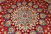 Kashan Red Hand Knotted 100 X 143 Area Rug 254-29318 Thumb 7