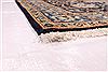 Kashan Beige Hand Knotted 100 X 140  Area Rug 254-29319 Thumb 5