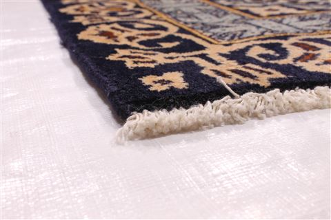 Kashan Beige Hand Knotted 94 X 133  Area Rug 254-29321 Image 6