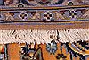 Kashan Blue Hand Knotted 99 X 131 Area Rug 254-29322 Thumb 1