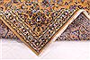 Kashan Blue Hand Knotted 99 X 131 Area Rug 254-29322 Thumb 3