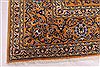 Kashan Blue Hand Knotted 99 X 131 Area Rug 254-29322 Thumb 6