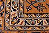 Kashan Blue Hand Knotted 99 X 131 Area Rug 254-29322 Thumb 9