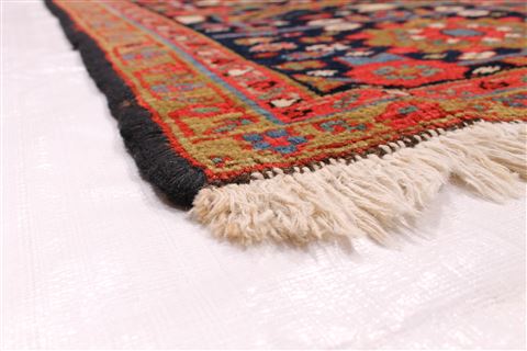Heriz Blue Hand Knotted 82 X 119 Area Rug 254-29325 Image 4