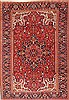 Heriz Blue Hand Knotted 82 X 119 Area Rug 254-29325 Thumb 0
