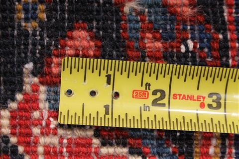 Heriz Blue Hand Knotted 86 X 122  Area Rug 254-29326 Image 2