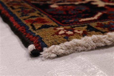 Heriz Blue Hand Knotted 86 X 122  Area Rug 254-29326 Image 5