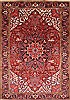 Heriz Blue Hand Knotted 86 X 122  Area Rug 254-29326 Thumb 0