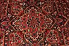 Heriz Red Hand Knotted 96 X 126  Area Rug 254-29327 Thumb 7