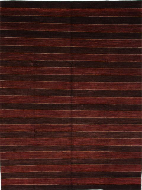 Gabbeh Brown Hand Knotted 911 X 134 Area Rug 254-29328 Image 0