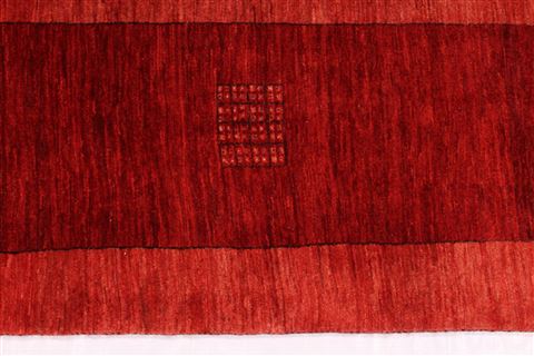 Gabbeh Red Hand Knotted 910 X 129 Area Rug 254-29329 Image 4