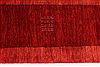 Gabbeh Red Hand Knotted 910 X 129 Area Rug 254-29329 Thumb 4