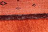 Gabbeh Red Hand Knotted 910 X 130 Area Rug 254-29330 Thumb 4