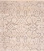 Modern Grey Square Hand Knotted 810 X 101 Area Rug 254-29332 Thumb 0