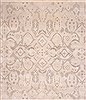 Modern Grey Square Hand Knotted 810 X 101  Area Rug 254-29332 Thumb 0