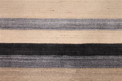 Modern Blue Hand Knotted 710 X 100 Area Rug 254-29333 Image 6